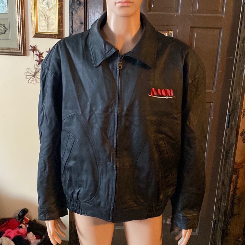 Leather jacket
